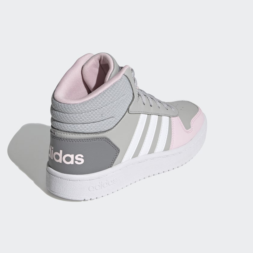 Adidas Hoops 2.0 Grey Pink GZ7772 METAXASPORT