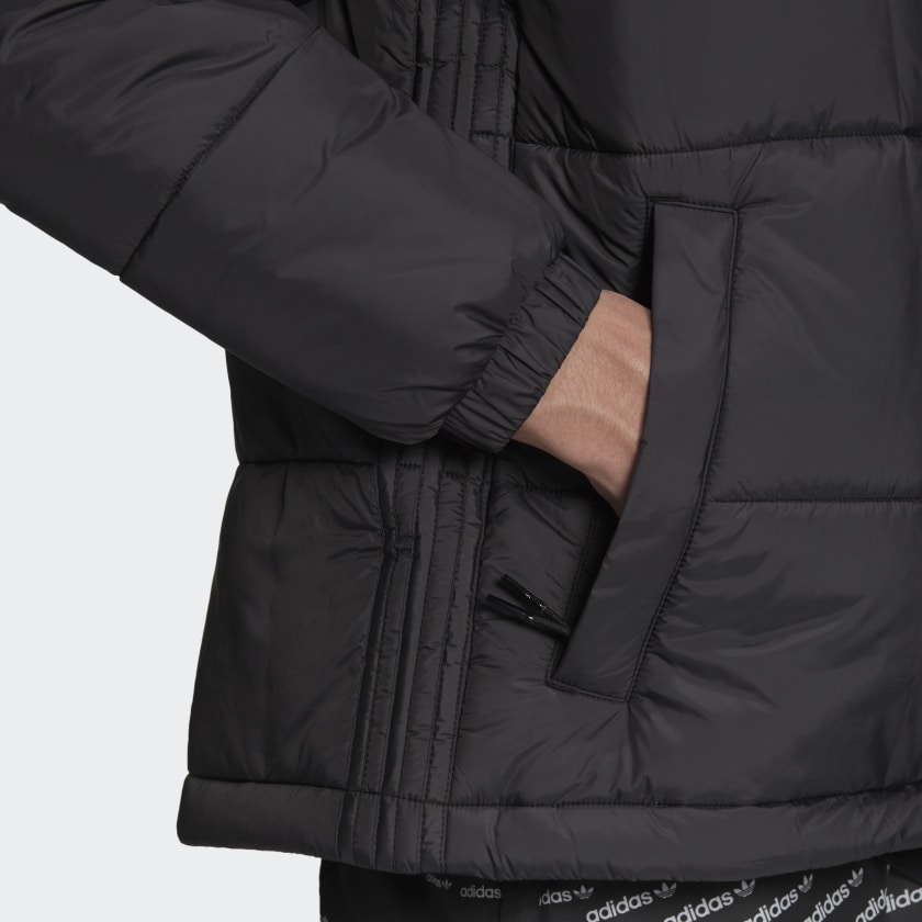 Padded Stand Up Collar Puffer Jacket Mayro H13551 42 detail