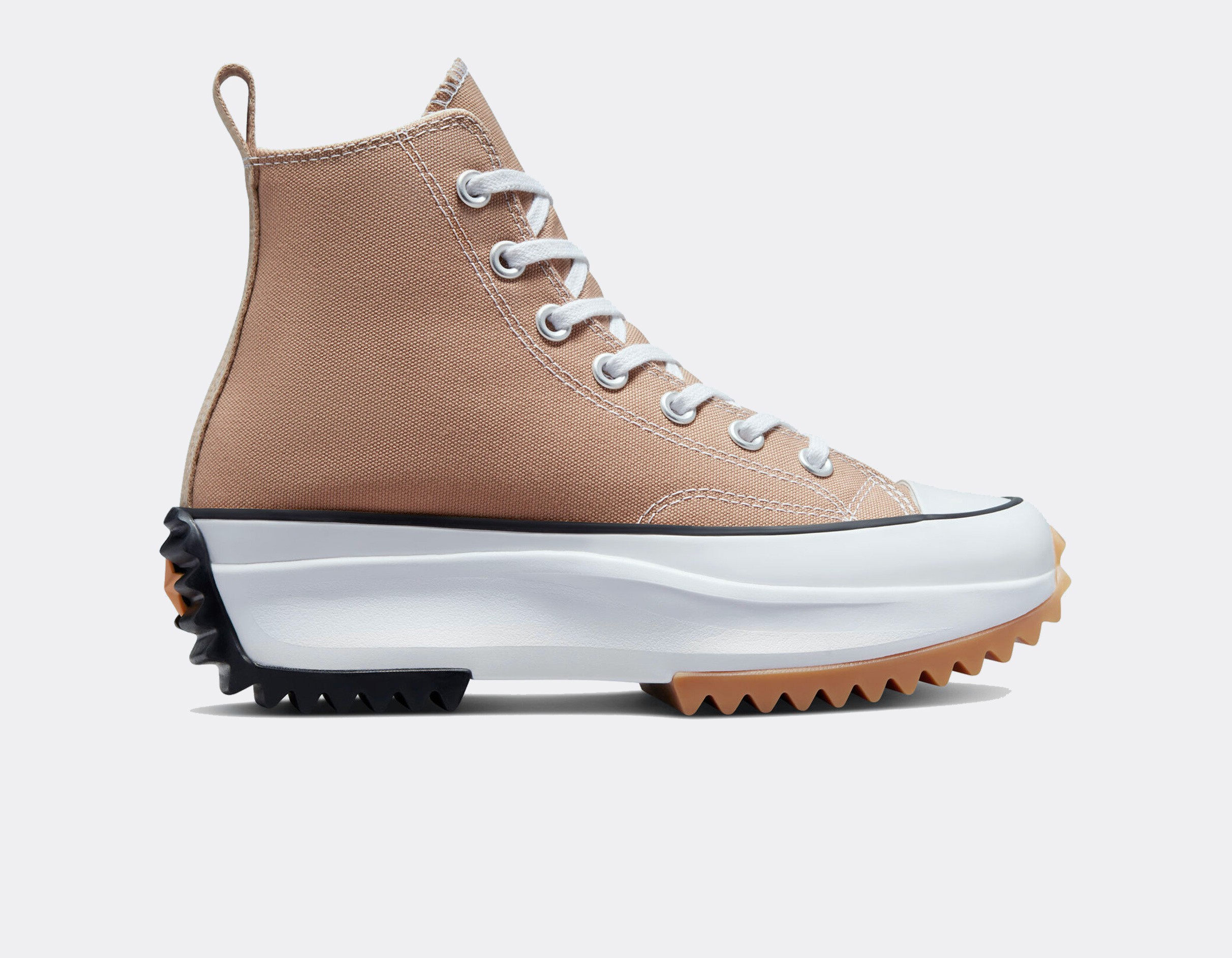 run star hike recycled canvas hi top sneakers