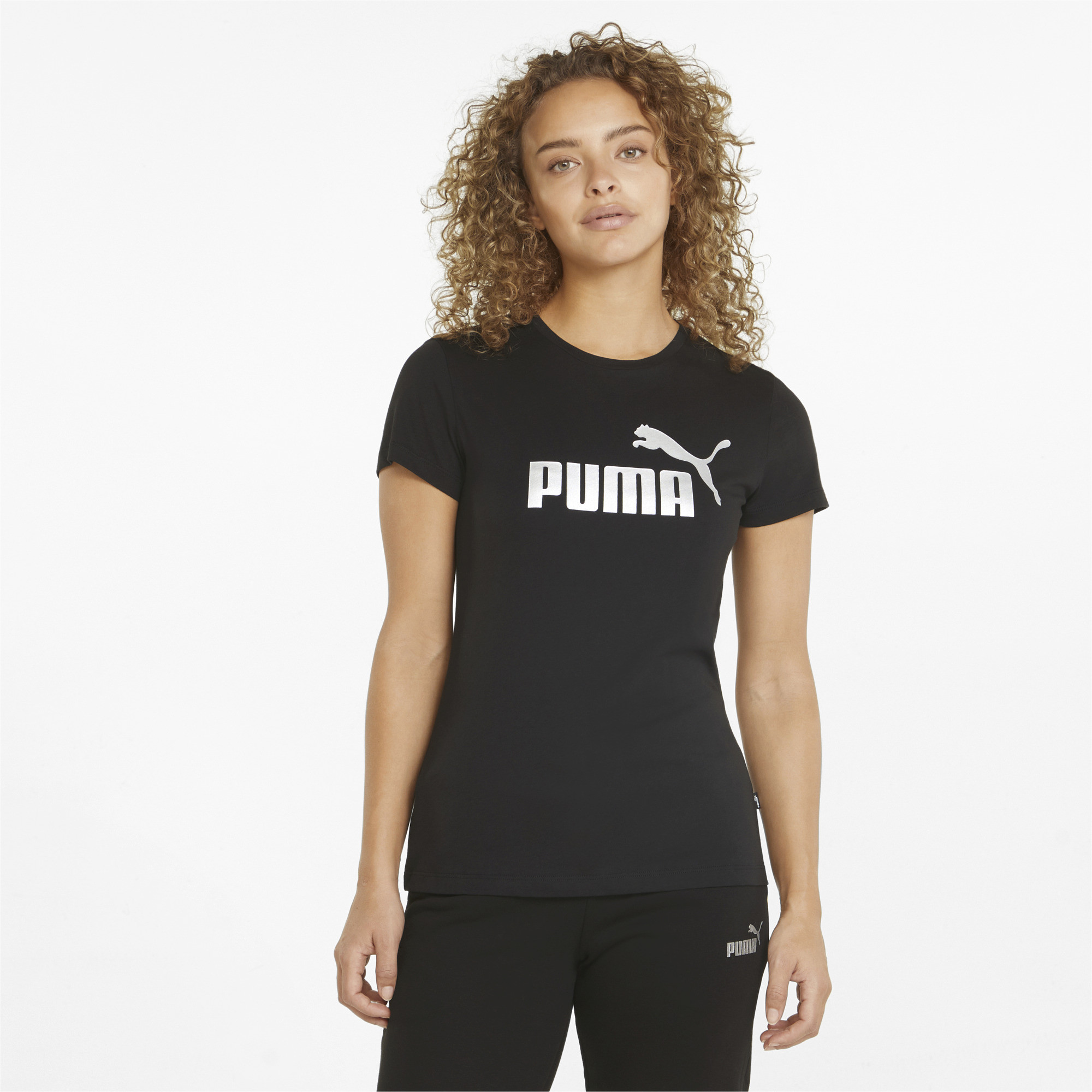 Puma Essentials T-shirt Black 848303-51 - METAXASPORT