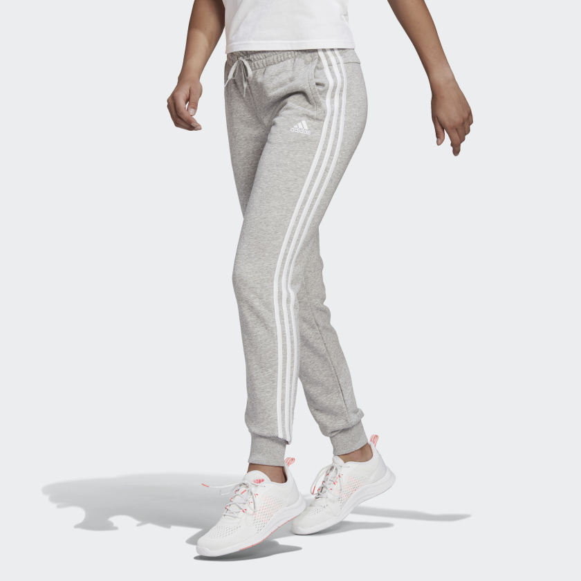 Essentials French Terry 3 Stripes Pants Gkri GM8735 21 model