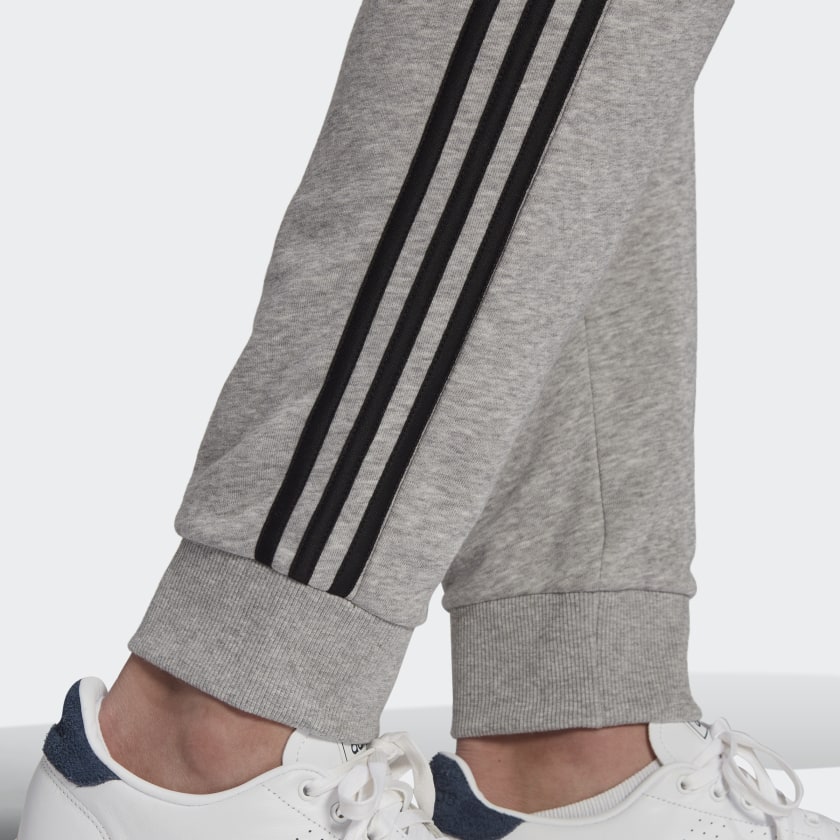 Essentials French Terry Tapered Cuff 3 Stripes Pants Gkri GK8889 42 detail