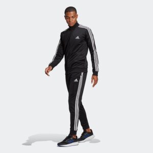 adidas primegreen essentials 3 stripes tracksuit