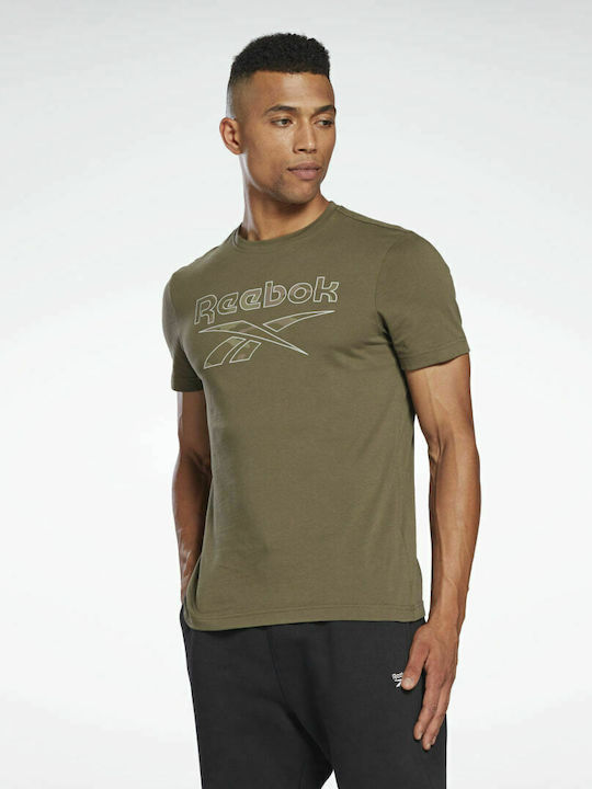 Reebok Identity T-shirt Army Green HE8177 - METAXASPORT