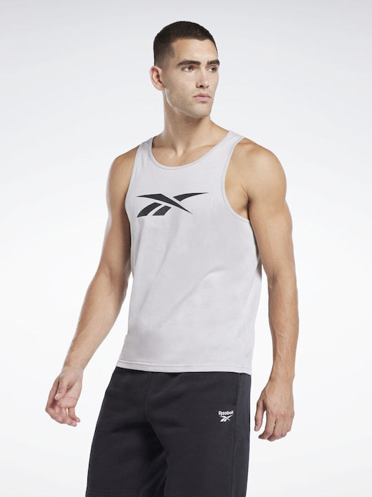Reebok Graphic Series Vector Tank Top Grey HS4921 METAXASPORT